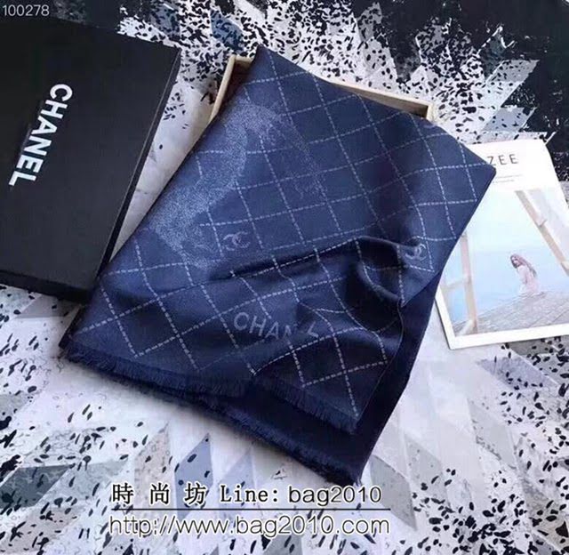 CHANEL香奈兒 2018年最新爆版 高端水貂絨圍巾 披肩 LLWJ6734